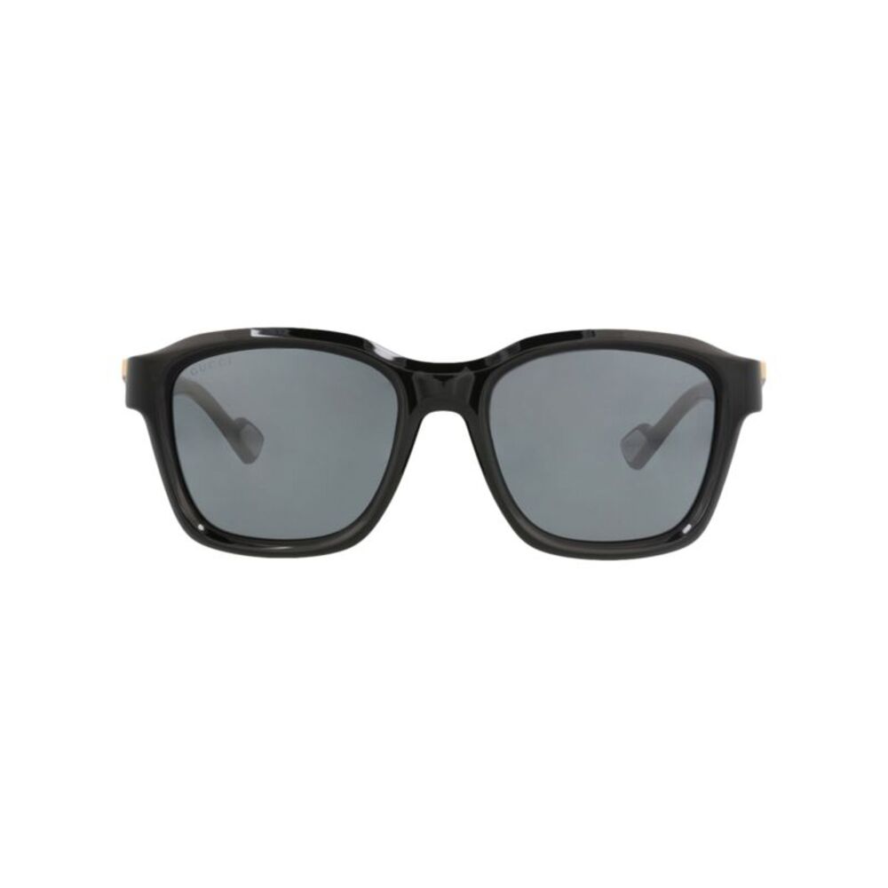 Gucci Square-Frame Injection Sunglasses Black Mens